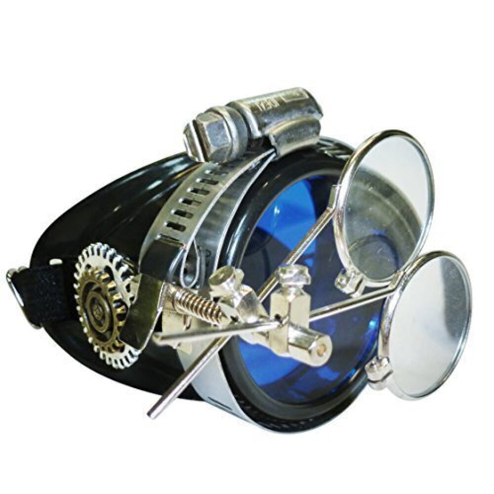 1149 Fun Steampunk Eyewear Monocle Goggles/Rave Glasses Victorian Pirate